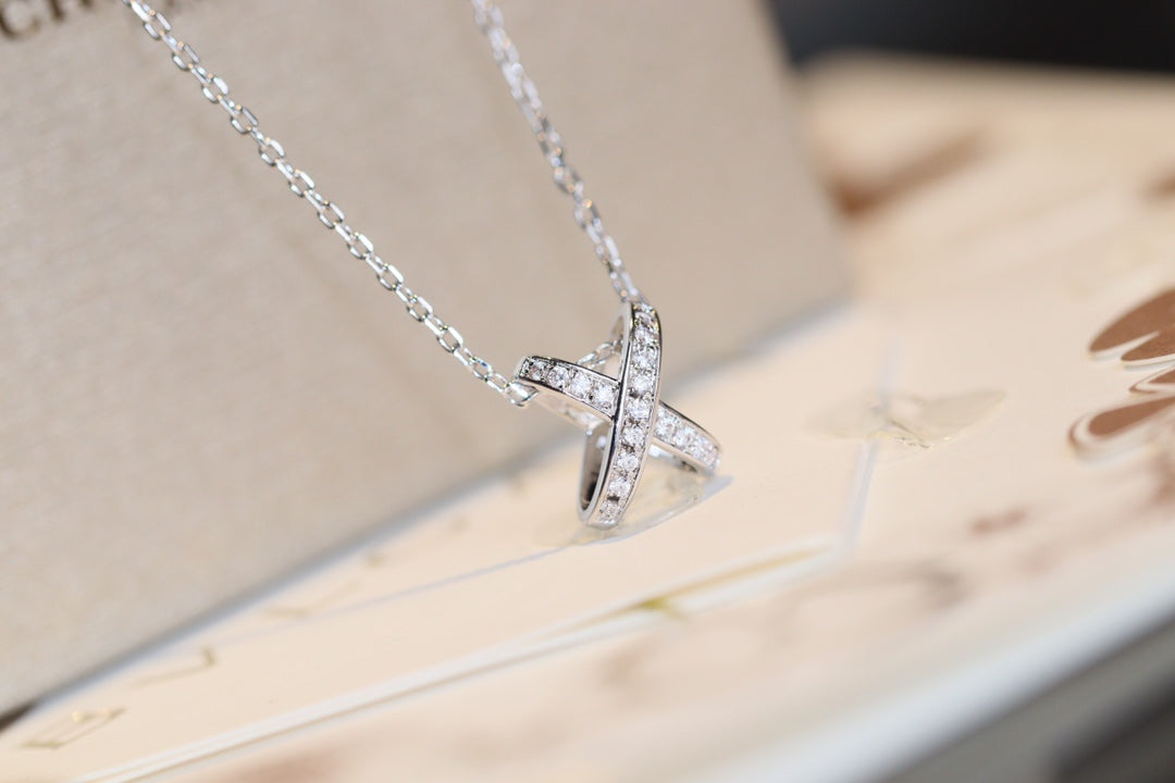 [Kincade Jewelrys]JEUX DE DIAMOND NECKLACE