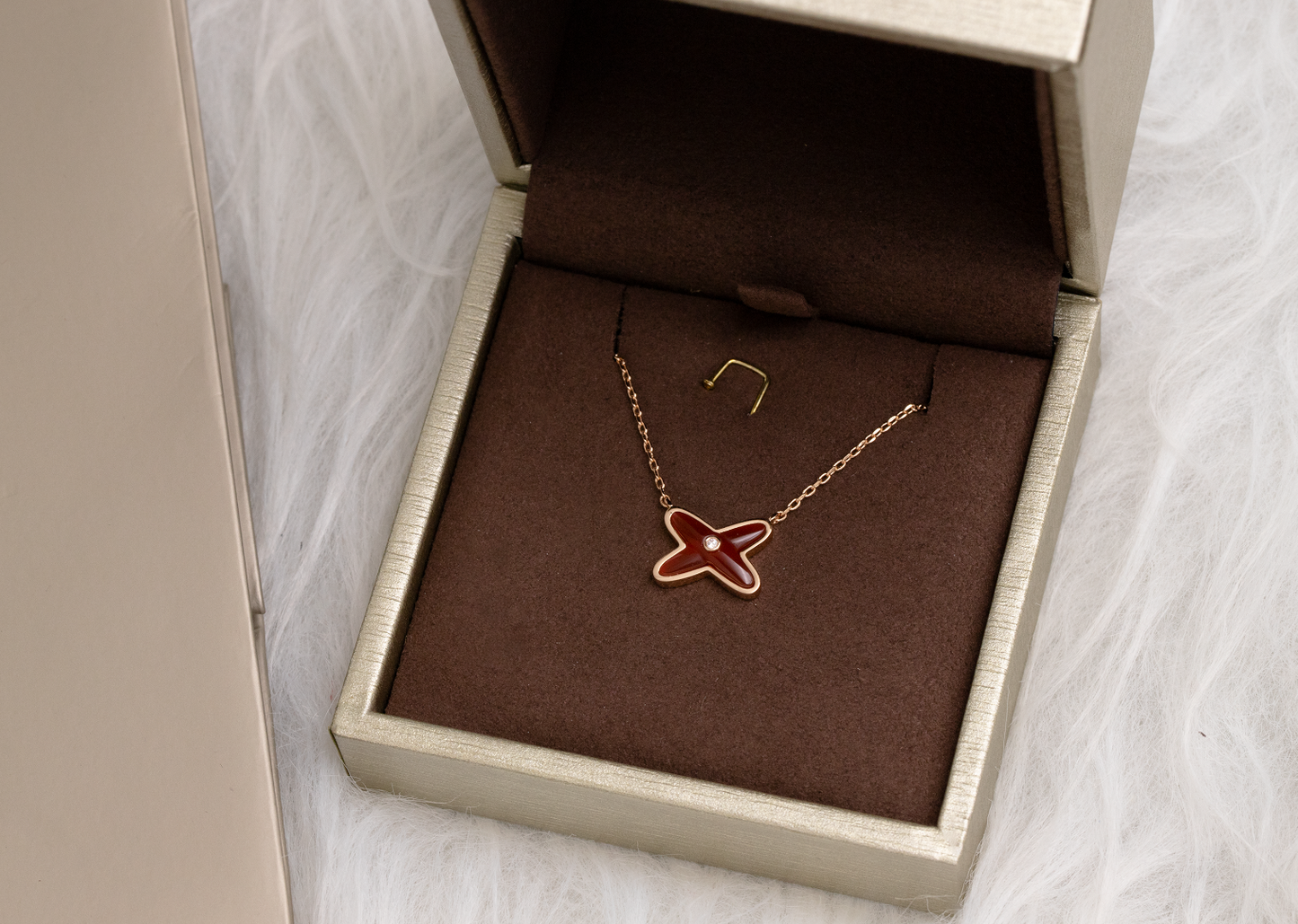 [Kincade Jewelrys]JEUX DE NECKLACE 1 DIAMOND