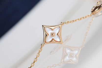 [Joyas Kincade]Pulsera de trébol de hojas