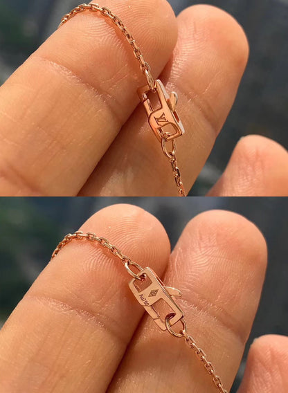 [Kincade Jewelrys]BLOSSOM PENDANT PINK GOLD AND DIAMOND