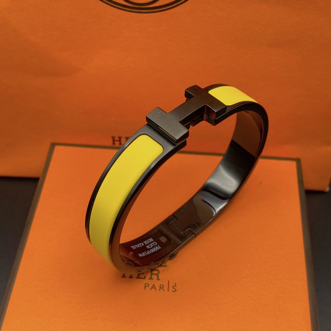 [Kincade Jewelrys]Pulsera CLIC HM SO BLACK YELLOW