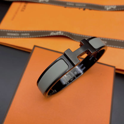 [Joyas Kincade]Pulsera CLIC HM SO BLACK GREY