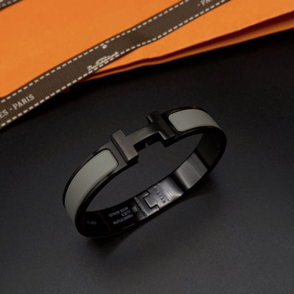 [Joyas Kincade]Pulsera CLIC HM SO BLACK GREY