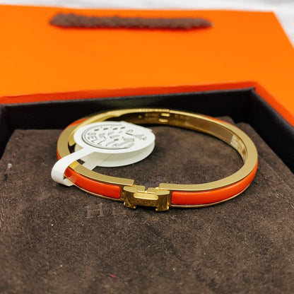 [Joyas Kincade]Pulsera clásica HM CLIC roja de 8 mm con esmalte