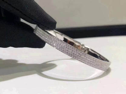 [Kincade Jewelrys] PULSERA HM KELLY EN PLATA Y PAVÉ DE DIAMANTES