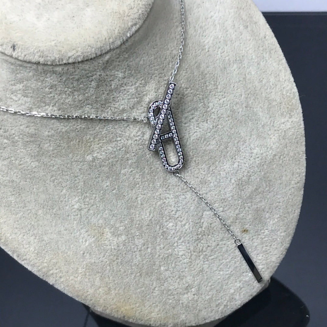 [Kincade Jewelrys] COLLAR HM PLATINO ORO ROSA DIAMANTE