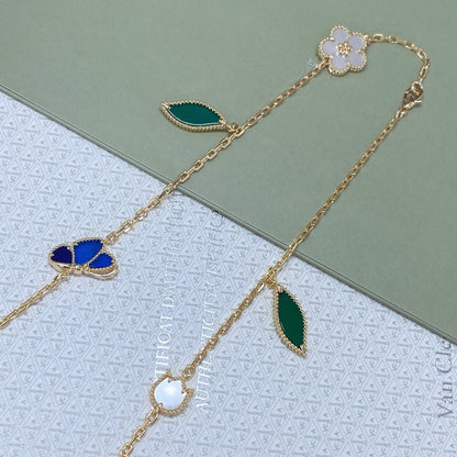 [Kincade Jewelrys] LUCKY BLUE BUTTERFLY  NECKLACE
