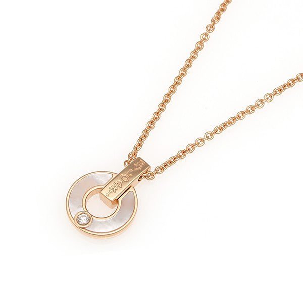 [Joyas Kincade]COLLAR GARI ORO ROSA MOP