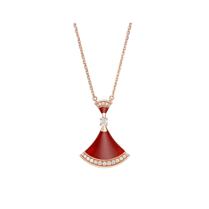 [Kincade Jewelrys]DREAM NECKLACE CARNELIAN DIAMOND