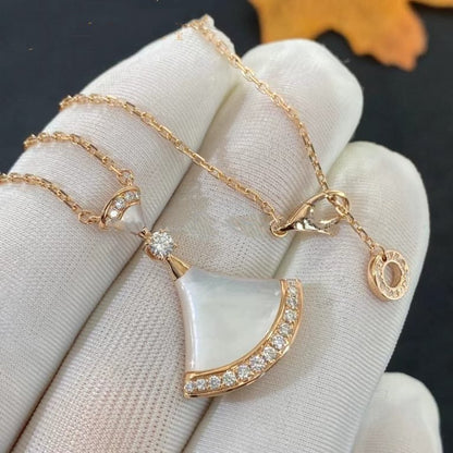 [Kincade Jewelrys] COLLAR DREAM MOP ORO ROSA DIAMANTE