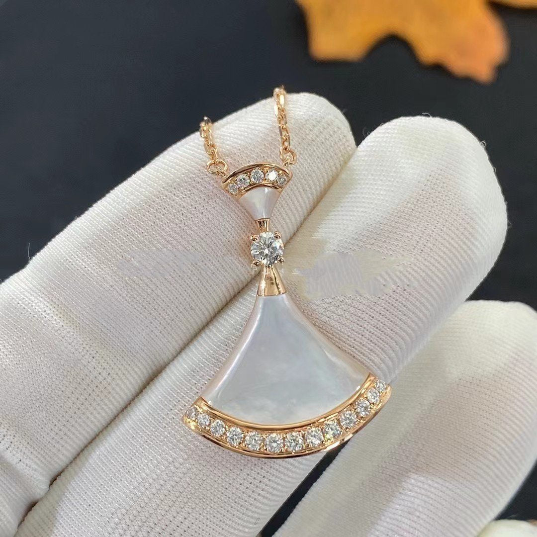[Kincade Jewelrys] COLLAR DREAM MOP ORO ROSA DIAMANTE