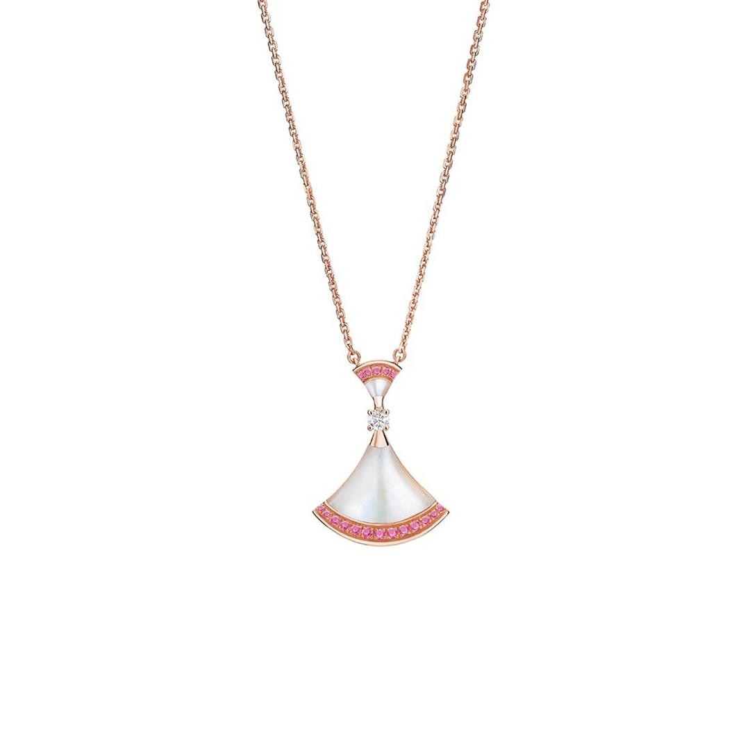 [Kincade Jewelrys] COLLAR DE ENSUEÑO CON DIAMANTE ROSA