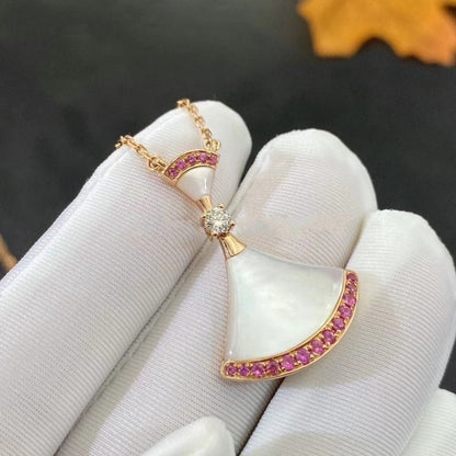 [Kincade Jewelrys] COLLAR DE ENSUEÑO CON DIAMANTE ROSA