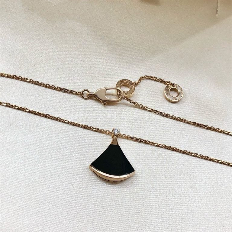 [Kincade Jewelrys] COLLAR DE SUEÑO ÓNIX 1 DIAMANTE