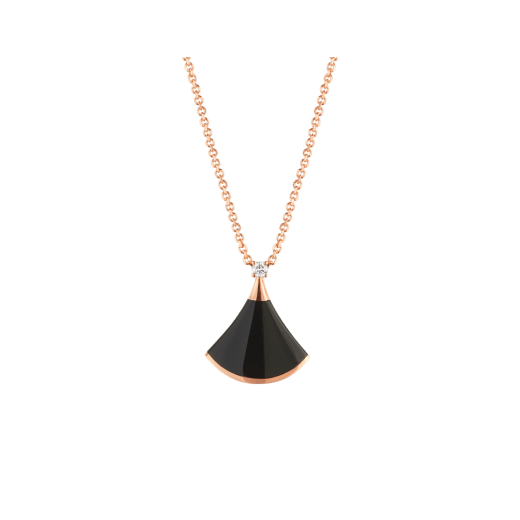 [Kincade Jewelrys] COLLAR DE SUEÑO ÓNIX 1 DIAMANTE
