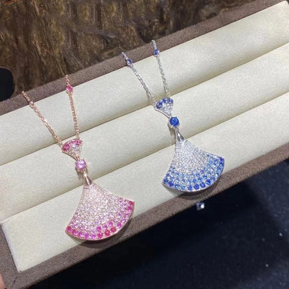 [Kincade Jewelrys]DREAM NECKLACK DIAMOND PINK GOLD