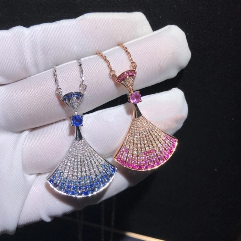 [Kincade Jewelrys]DREAM NECKLACK DIAMOND PINK GOLD