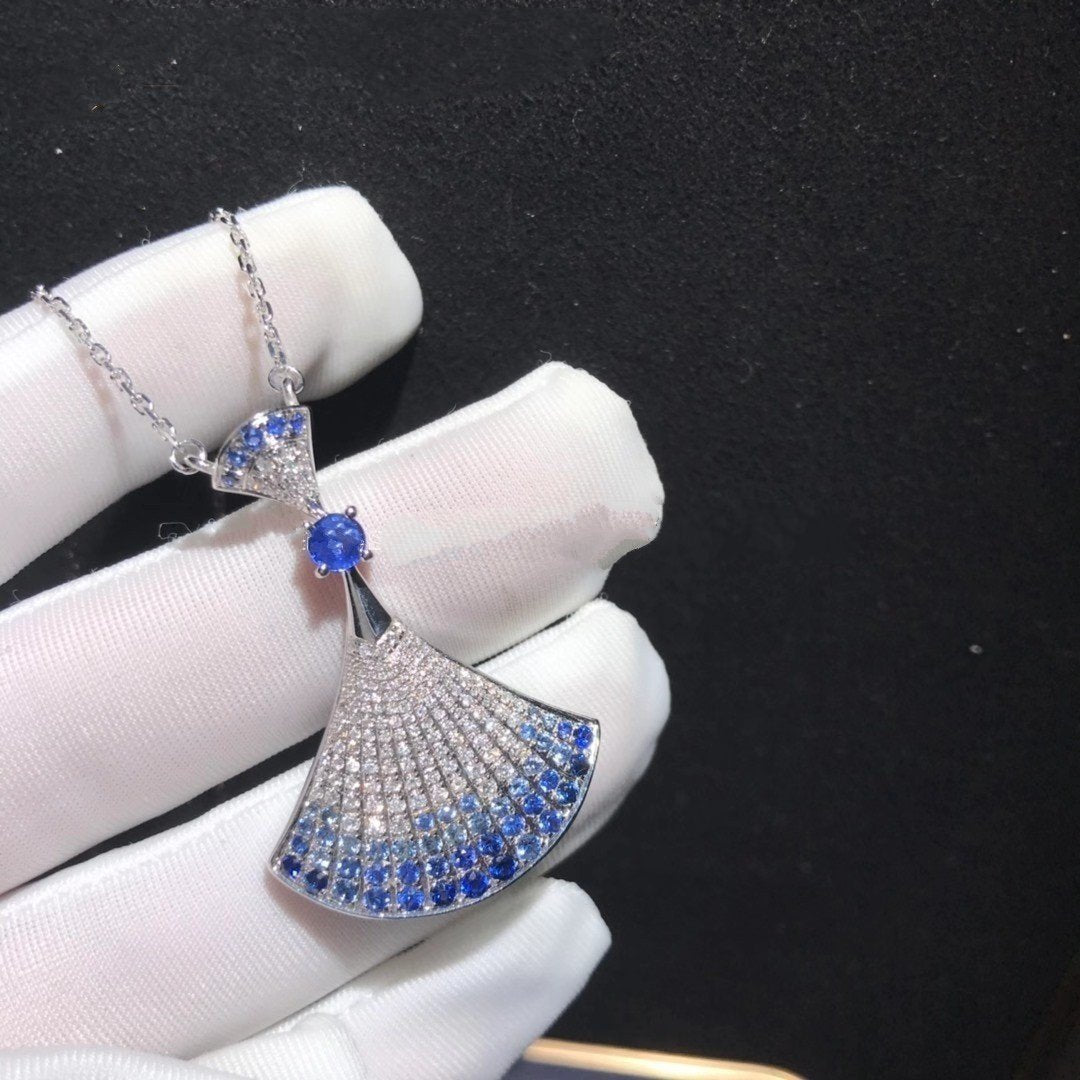 [Kincade Jewelrys]DREAM NECKLACE AGATE SILVER DIAMOND