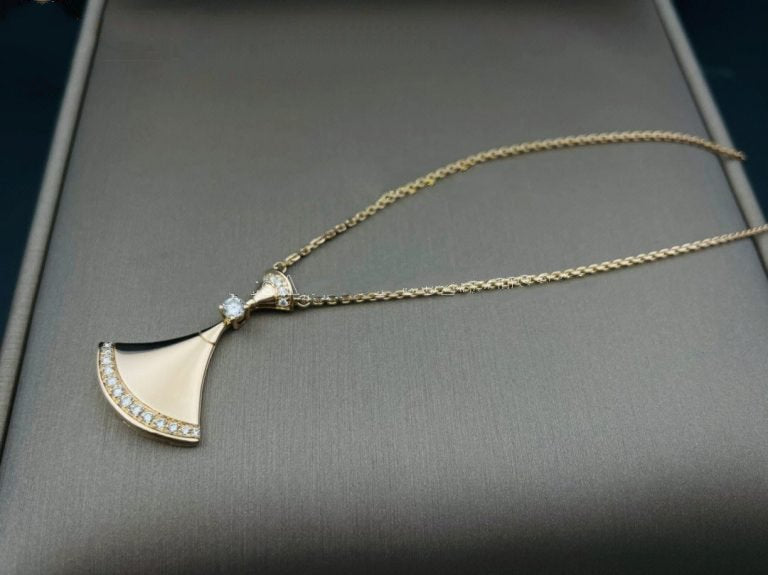 [Kincade Jewelrys]DREAM NECKLACE PINK GOLD DIAMOND