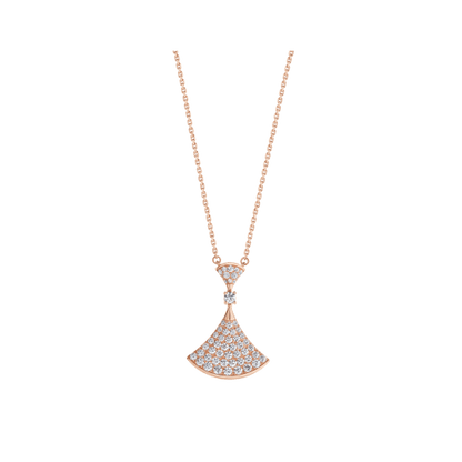 [Kincade Jewelrys] COLLAR DE ENSUEÑO EN ORO ROSA CON DIAMANTES