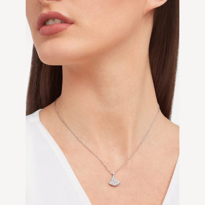 [Kincade Jewelrys]DREAM NECKLACE SILVER DIAMOND