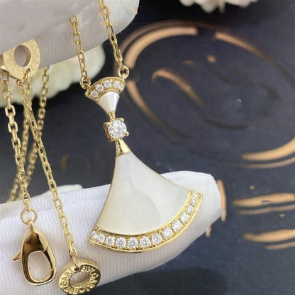 [Kincade Jewelrys]DREAM NECKLACE MOP GOLD DIAMOND