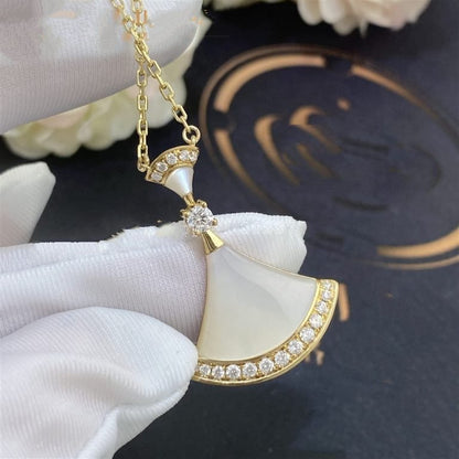 [Kincade Jewelrys]DREAM NECKLACE MOP GOLD DIAMOND