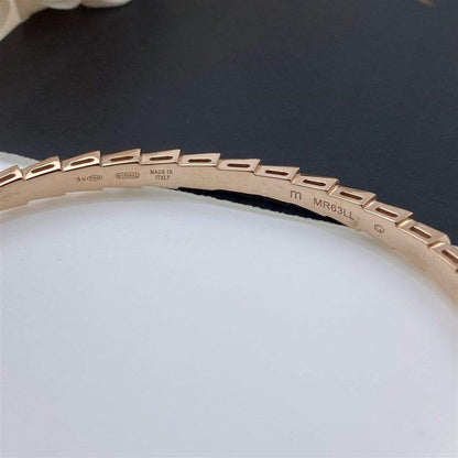 [Kincade Jewelrys]Pulsera Serpenti de oro rosa con diamantes 