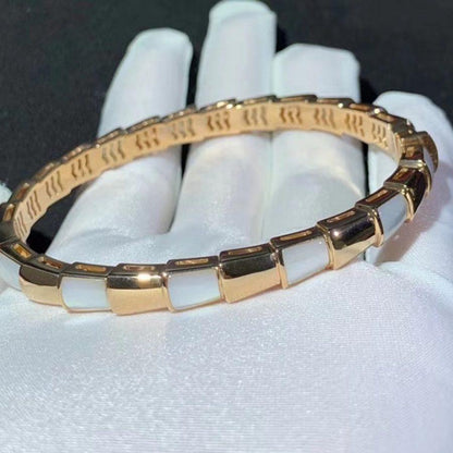 [Kincade Jewelrys]Pulsera Serpenti Oro Rosa Mop