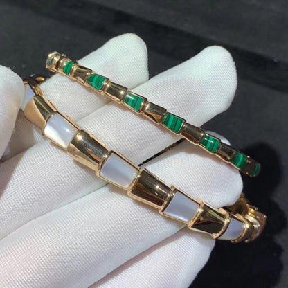 [Kincade Jewelrys]Pulsera Serpenti Oro Rosa Mop