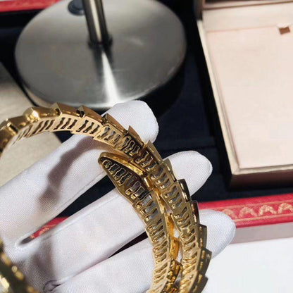[Kincade Jewelrys]SERPENTI BRACELET 8MM GOLD DIAMOND