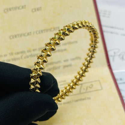 [Kincade Jewelrys]CLASH GOLD BRACELET