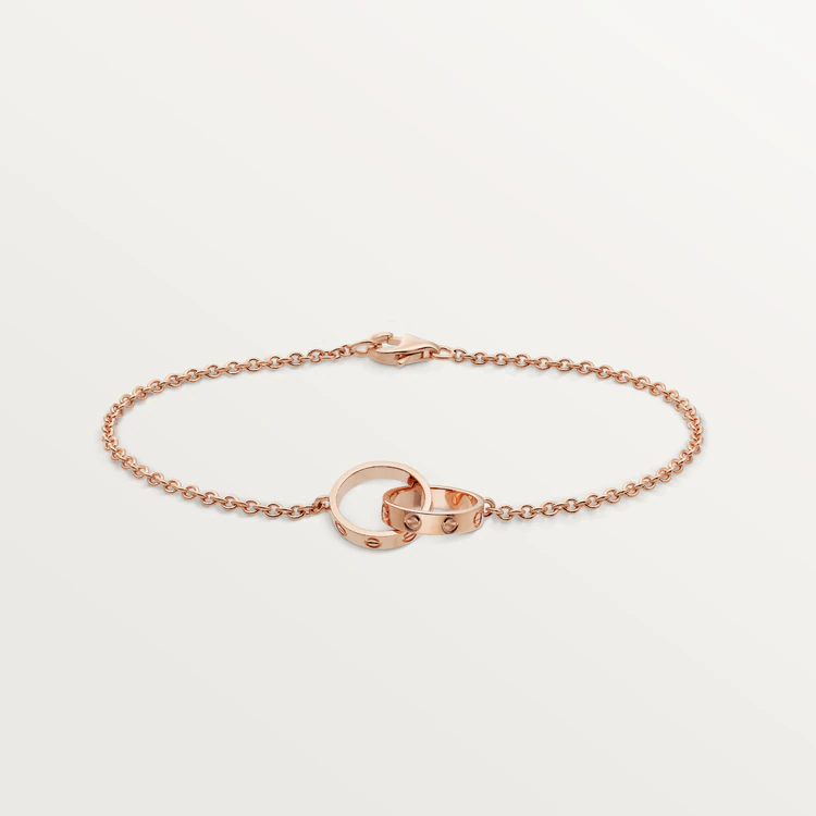 [Kincade Jewelrys] PULSERA DE AMOR CON DOBLE ANILLO