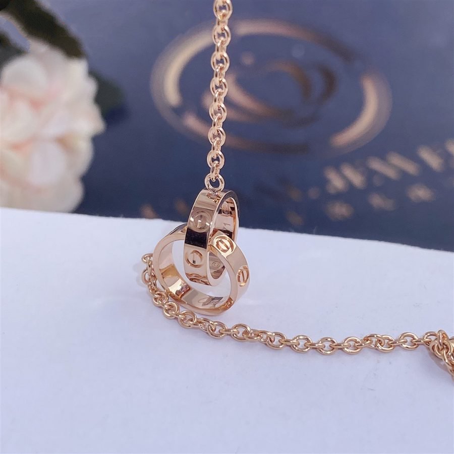 [Kincade Jewelrys] PULSERA DE AMOR CON DOBLE ANILLO