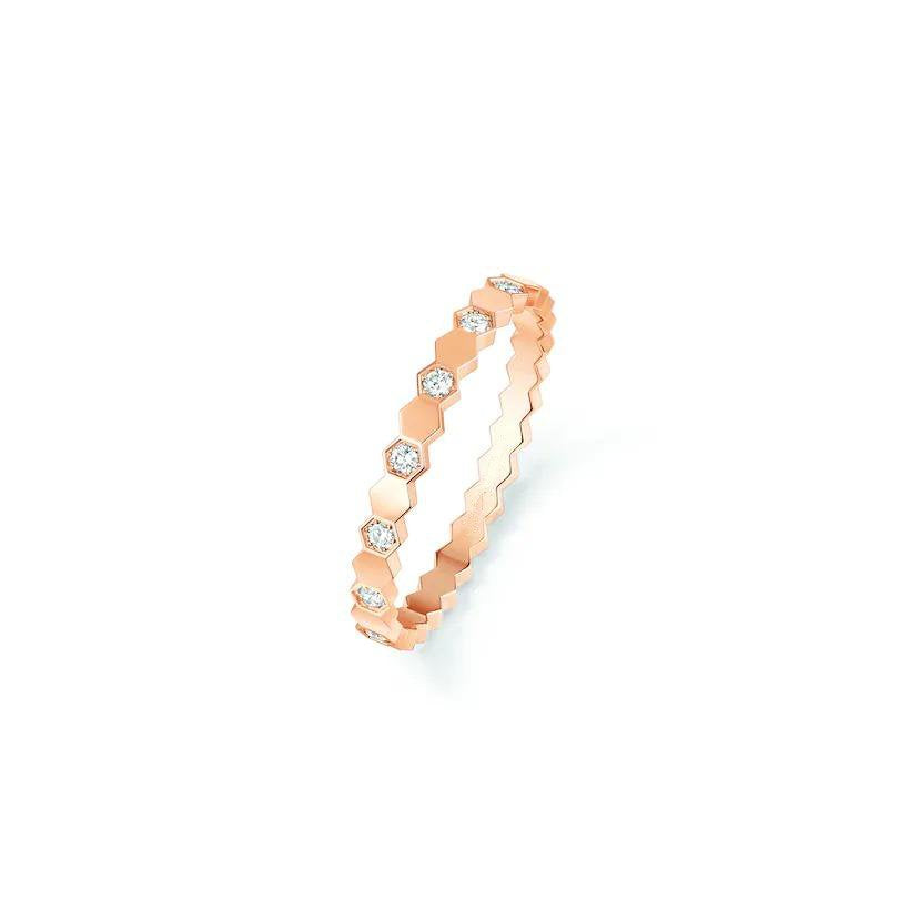 [Kincade Jewelrys]BEE LOVE RING PINK GOLD DIAMOND