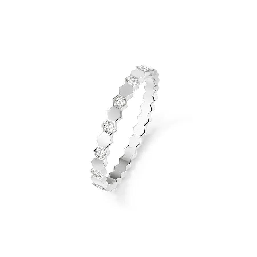 [Kincade Jewelrys] ANILLO DE AMOR DE ABEJA PLATA DIAMANTE