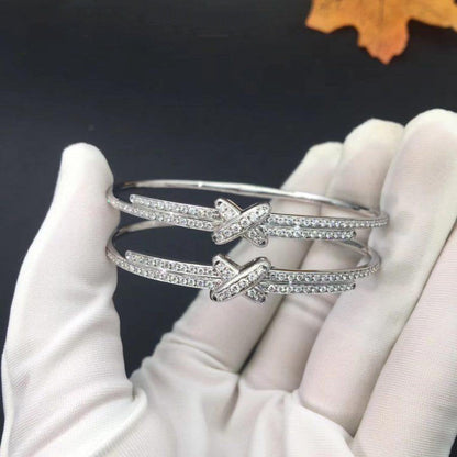 [Kincade Jewelrys]JEUX DE BRACELET DIAMONDS SILVER