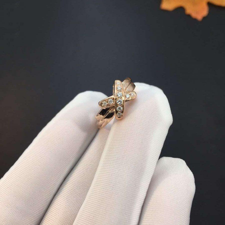 [Kincade Jewelrys]JEUX DE PINK GOLD DIAMOND RING