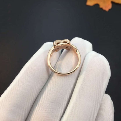 [Kincade Jewelrys]JEUX DE PINK GOLD DIAMOND RING
