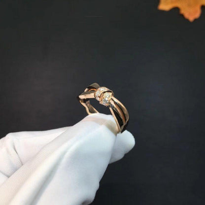 [Kincade Jewelrys]LIENS RING PINK GOLD DIAMOND