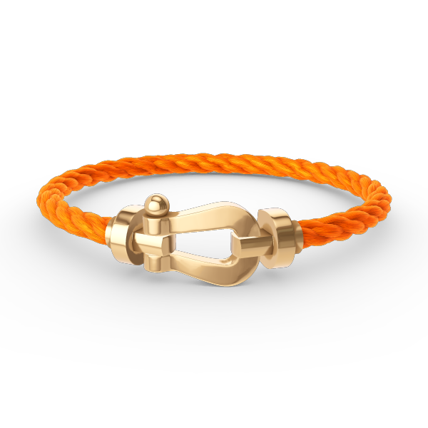 [Kincade Jewelrys]Pulsera de herradura grande Force sin diamantes en oro