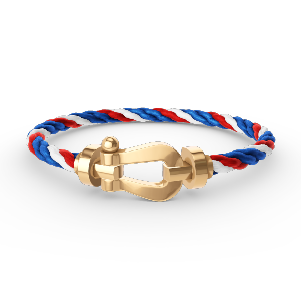 [Kincade Jewelrys]Pulsera de herradura grande Force sin diamantes en oro