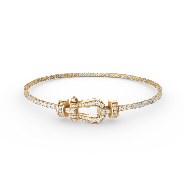 [Kincade Jewelrys]FORCE  HORSESHOE  DIAMOND TENNIS BRACELET