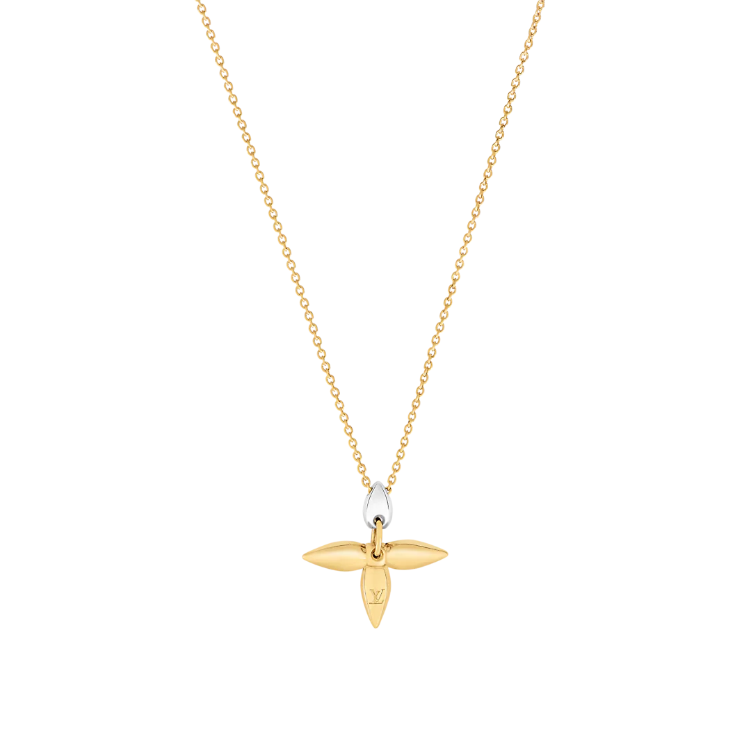 [Joyas Kincade] COLLAR DE ORO CON PEDANTE LOUISETTE