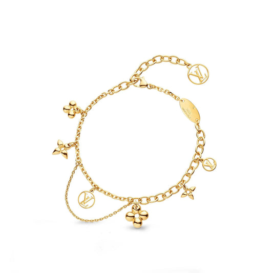 [Kincade Jewelrys]BLOOMING PINK GOLD MOP BRACELET