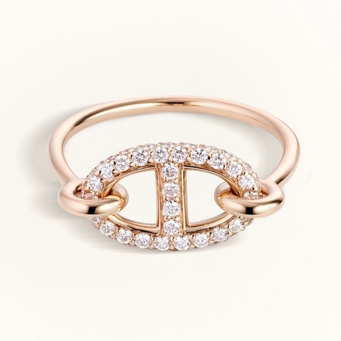 [Kincade Jewelrys] ANILLO DE DIAMANTES PEQUEÑOS REDONDOS