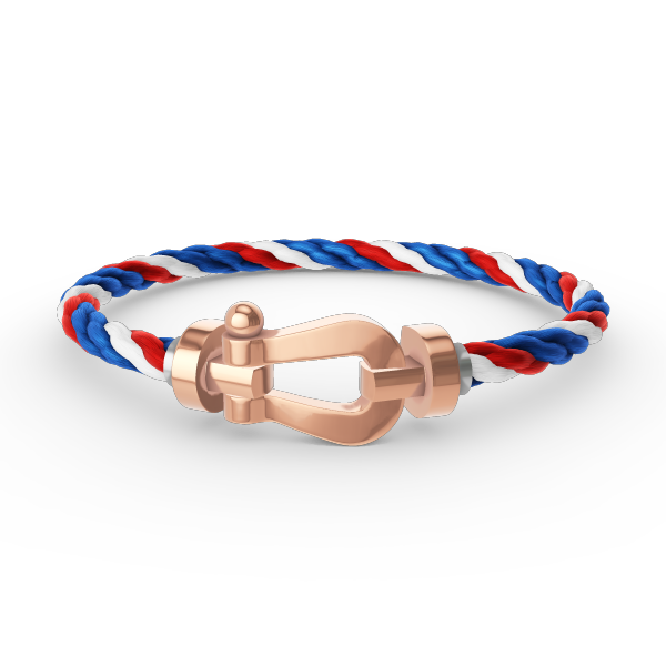[Kincade Jewelrys] PULSERA FORCE DE HERRADURA GRANDE SIN DIAMANTES EN ORO ROSA