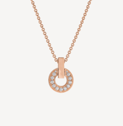 [Kincade Jewelrys] COLLAR GARI ORO ROSA DIAMANTE