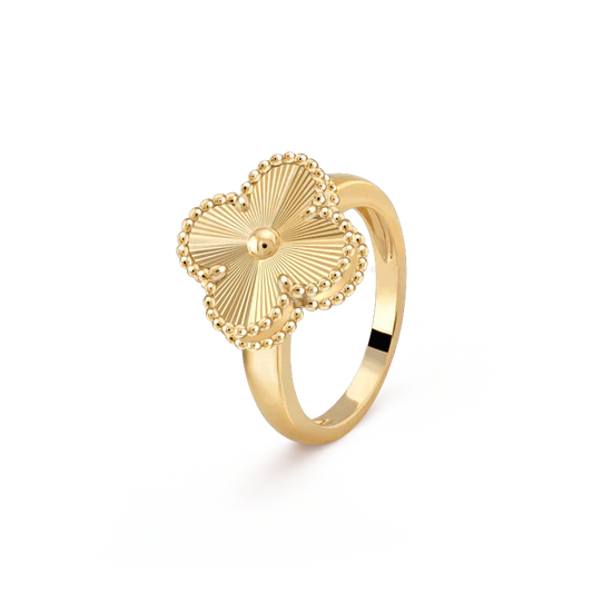 [Kincade Jewelrys]CLOVER GOLD RING