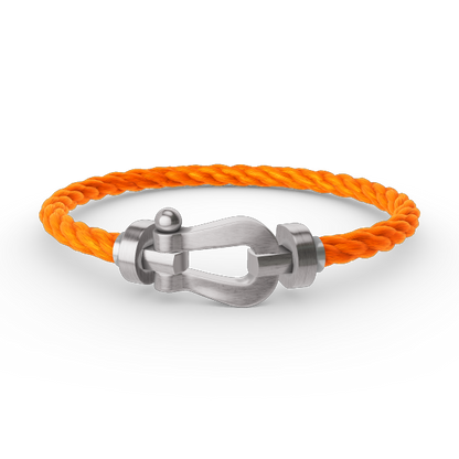 [Kincade Jewelrys]FORCE LARGE HORSESHOE NO DIAMOND BRACELET SILVER